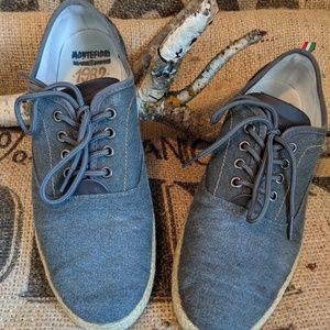 Montefiori Casual Canvas Shoes Mens 10